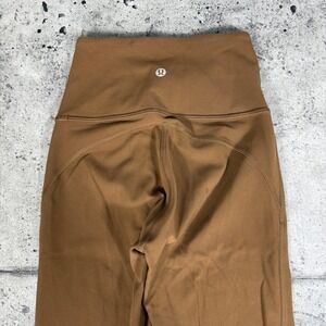 Lululemon Pants Womens 0 Brown Groove Flare High Rise Yoga Leggings Nulu